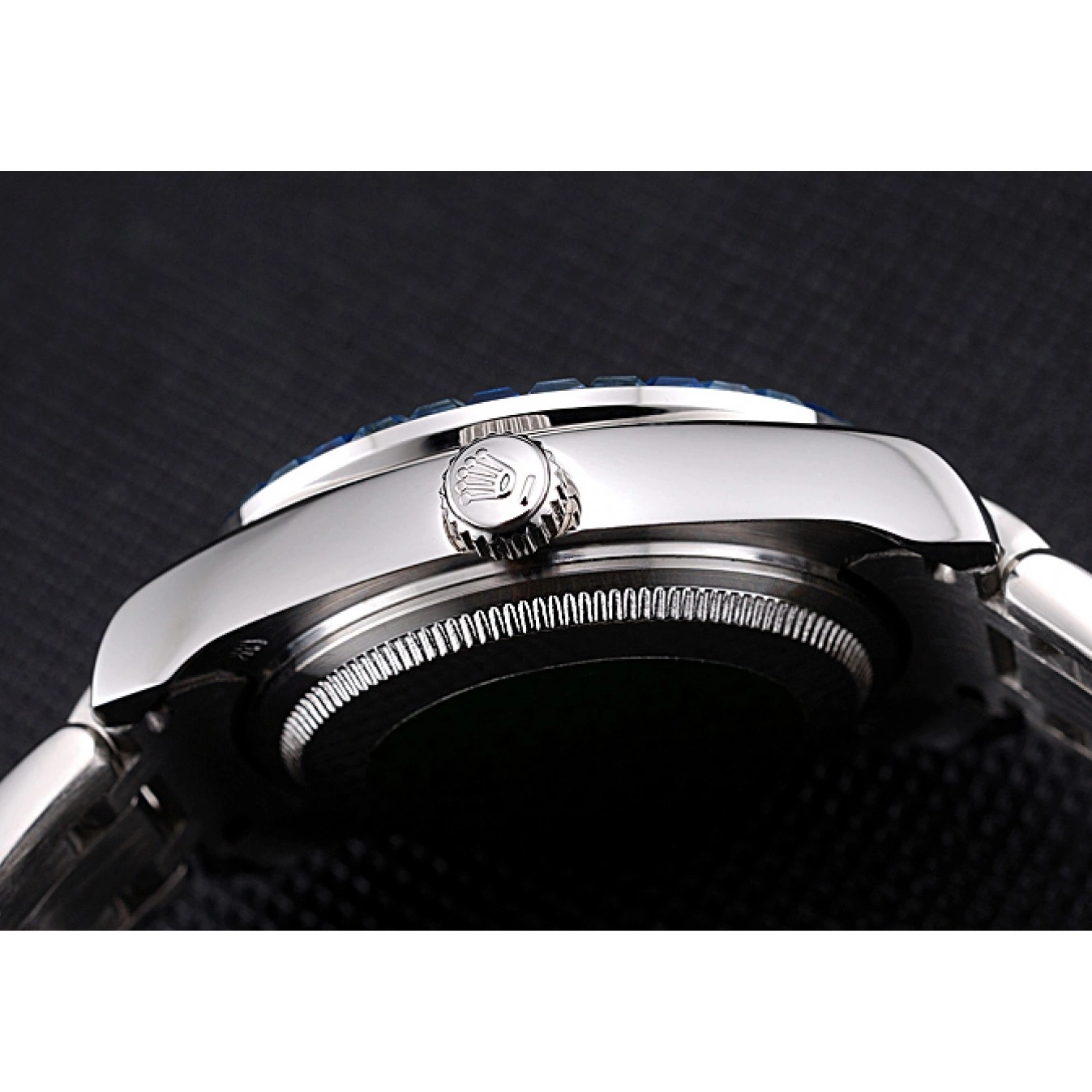 Aaa replica watch Datejust Bezel Stainless Jewels Dial Case 622834 Steel And Blue Bracelet Rolex Diamond 0612